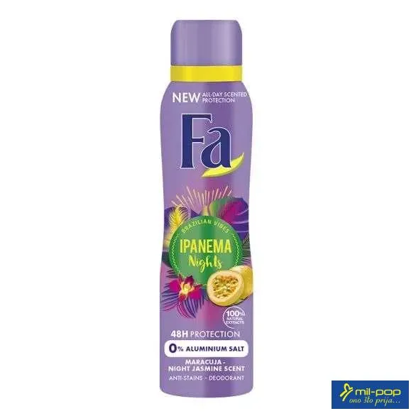 FA DEZODORANS150ML IPANEMA NIGHTS