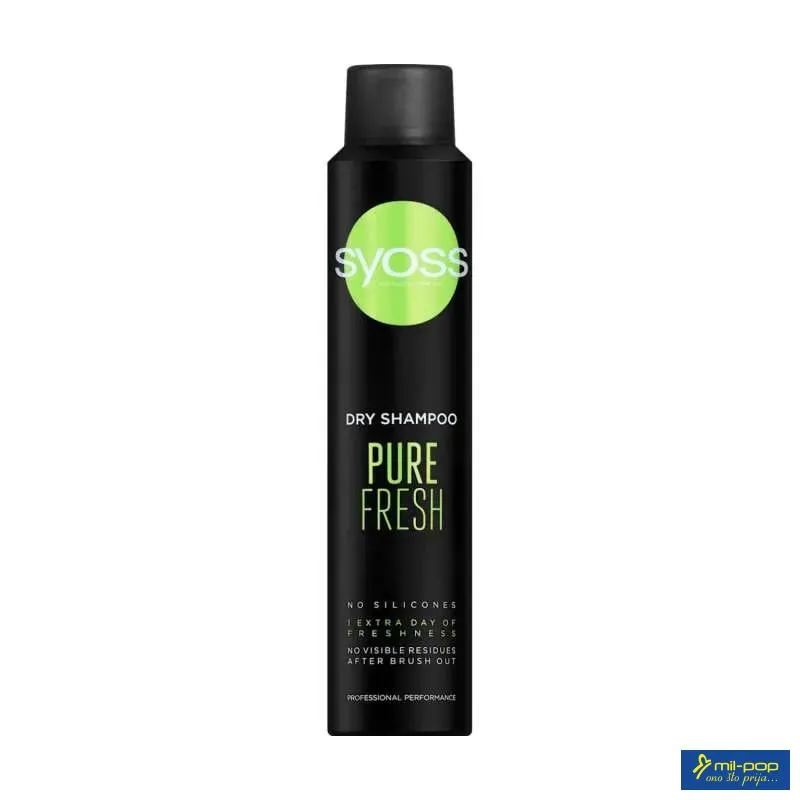 SYOSS PURE DRY SHAMPOO 200ML
