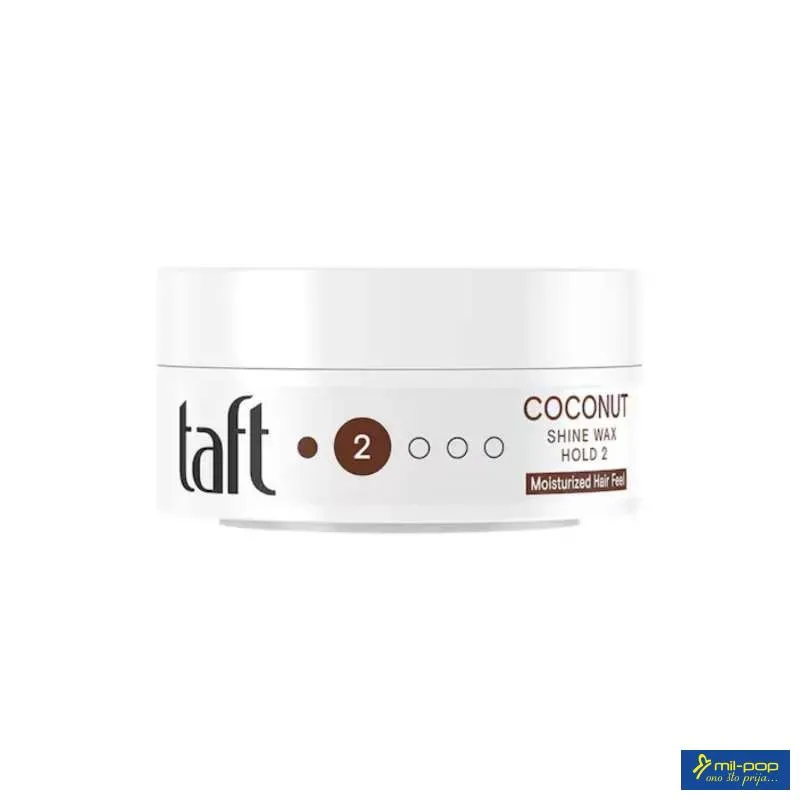 TAFT VOSAK ZA KOSU COCONUT SHINE 75ML 