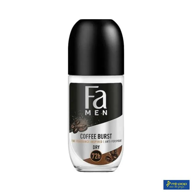 FA MEN ROLL-ON COFFE BURST 50ML