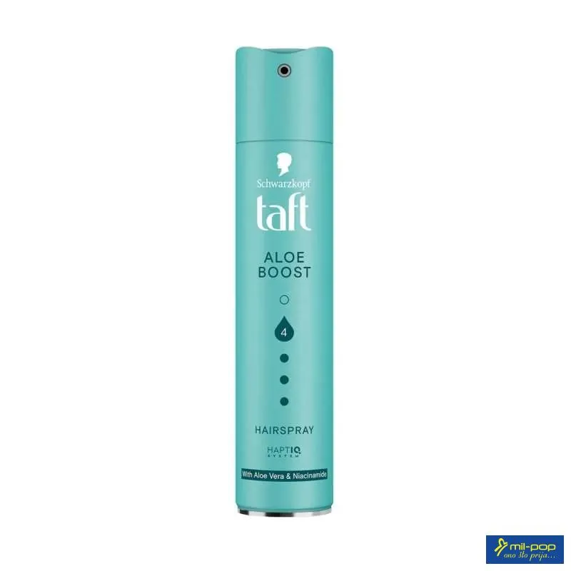 TAFT ALOE BOOST HAIRSPRAY 250ML 