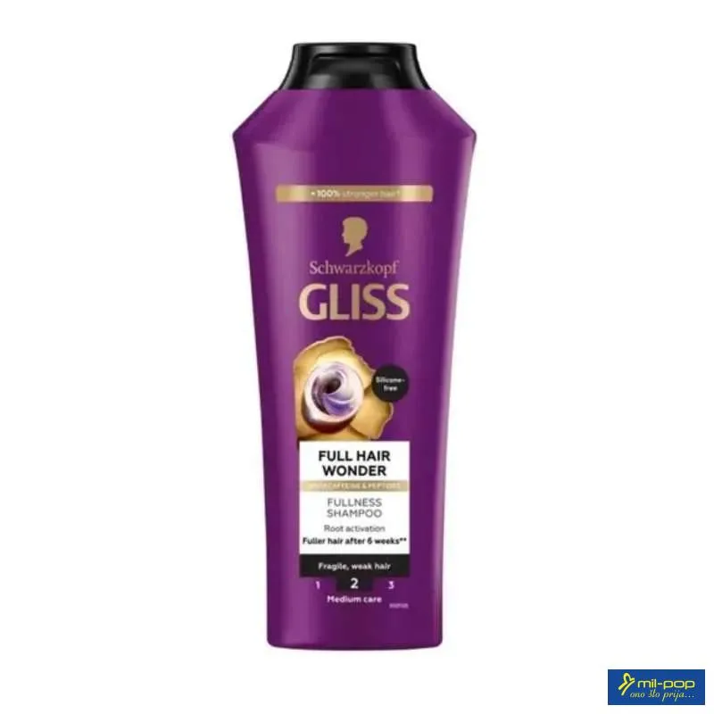 GLISS FULL HAIR WONDER ŠAMPON ZA KOSU 400 ML 