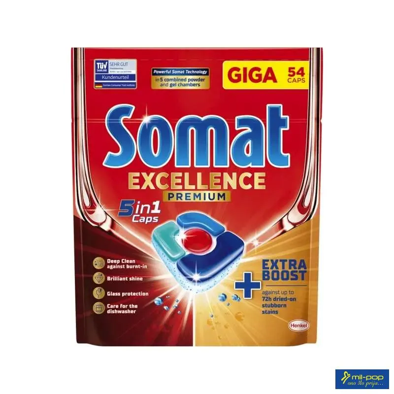 SOMAT KAPSULE ZA SUDJE EXCELLENCE PREMIUM 5IN1 54 