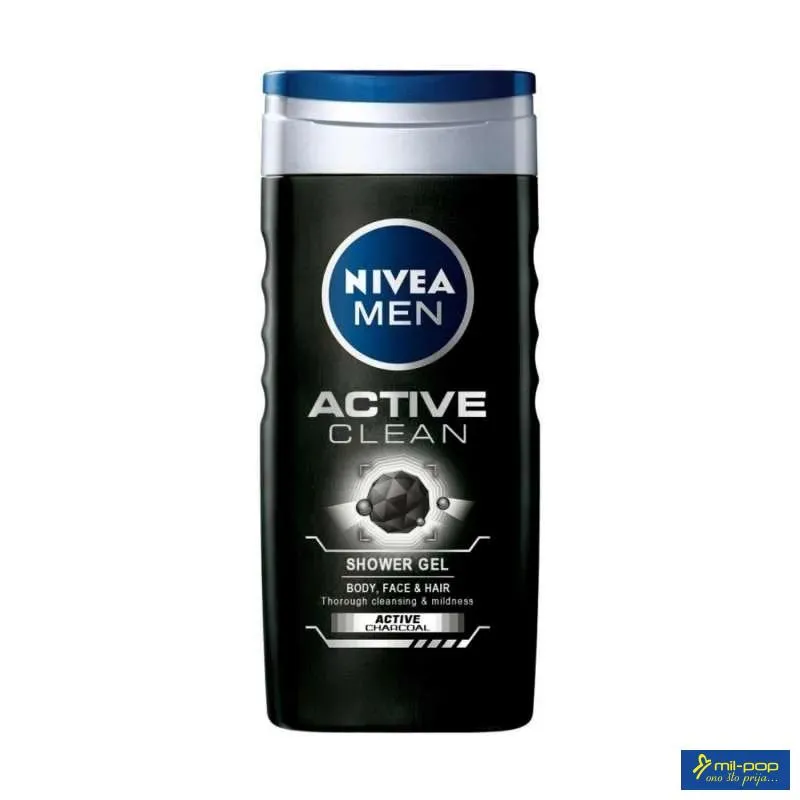 NIVEA SAMPON I KUPKA ACTIVE CLEAN ZA MUSKARCE