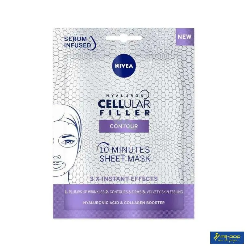 NIVEA cellural volume sheet maska 
