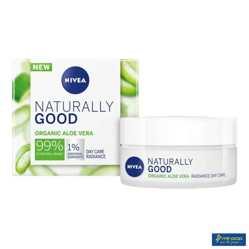 NIVEA naturally good dnevna krema 