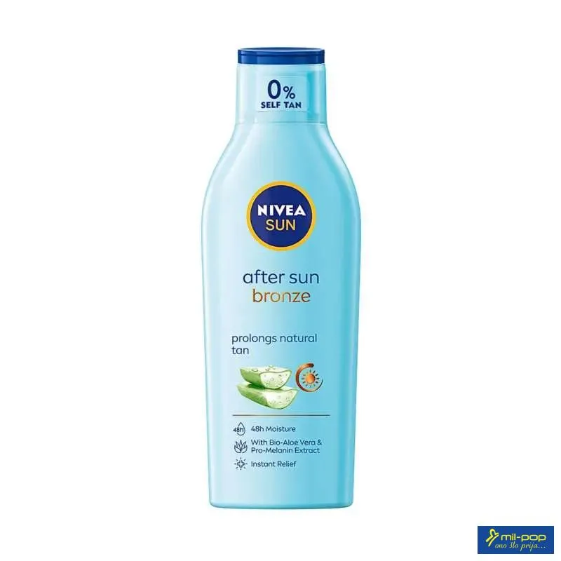 NIVEA SUN LOSION BRONZE & TAN ZA POSLE SUNČANJA 200 ML 