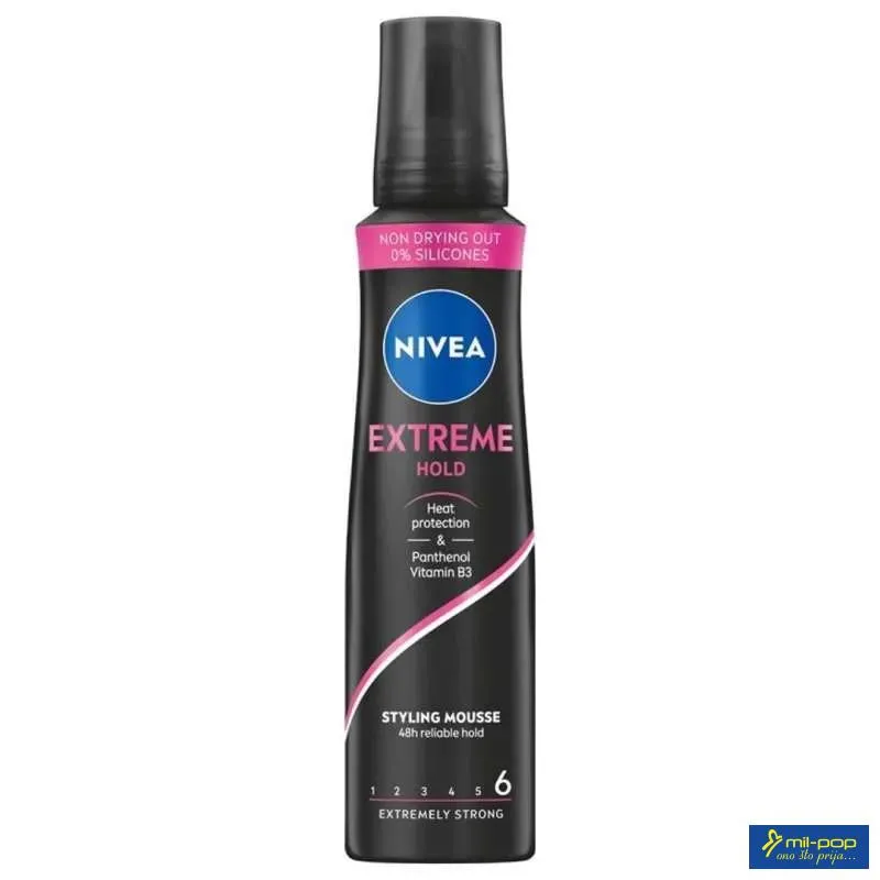NIVEA PJENA ZA KOSU EXTREME HOLD 150 ML 