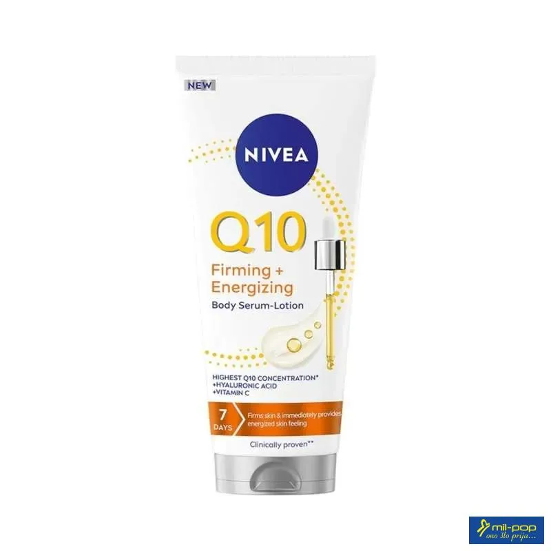 NIVEA BODY FIRMING + ENERGIZING Q10 LOSION-SERUM ZA TELO 