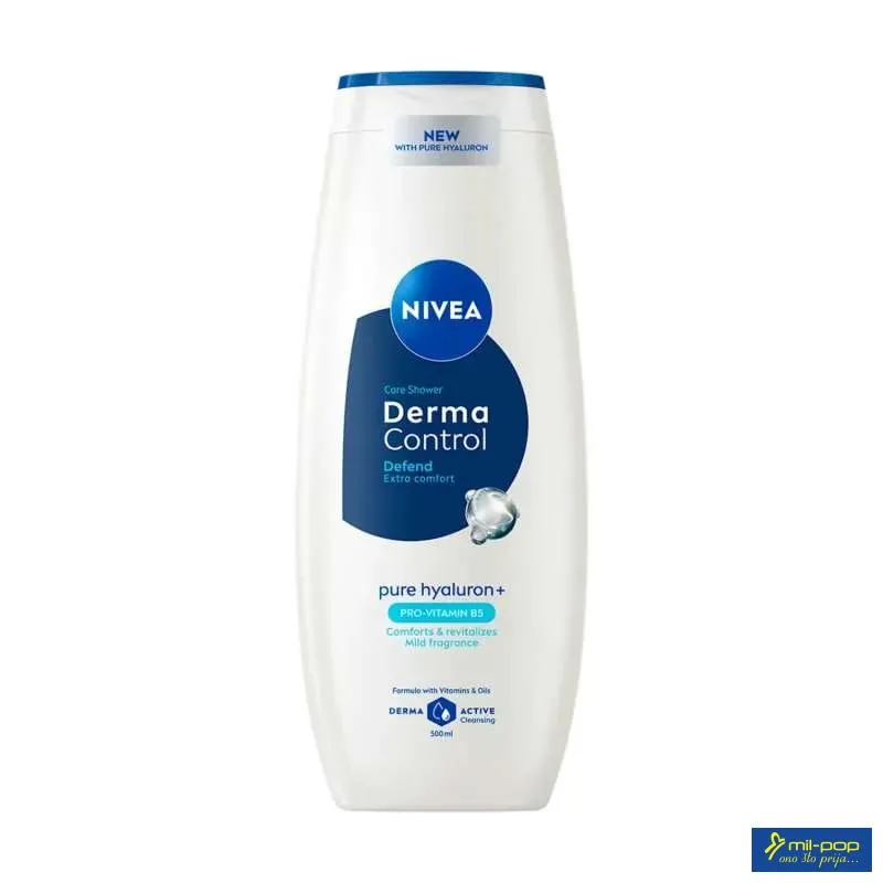 NIVEA GEL ZA TUŠIRANJE DERMA CONTROL DEFEND EXTRA COMFORT 500 ML 