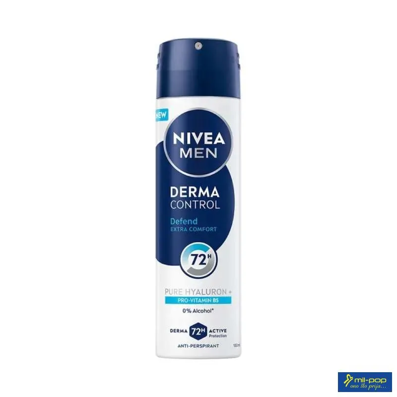 NIVEA MEN DEO DERMA CONTROL DEFEND EXTRA COMFORT 150 ML 