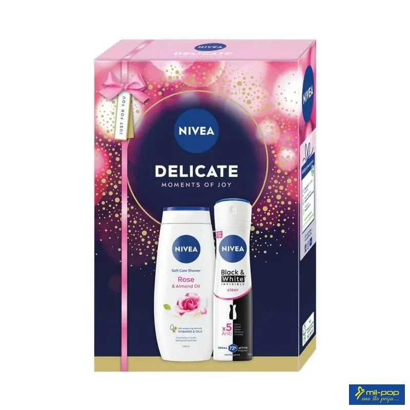 NIVEA SET WOMAN XMAS 2025 DELICATE CARE BOX