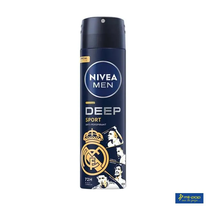 NIVEA DEO DEEP SPORT SPRAY 150ML 