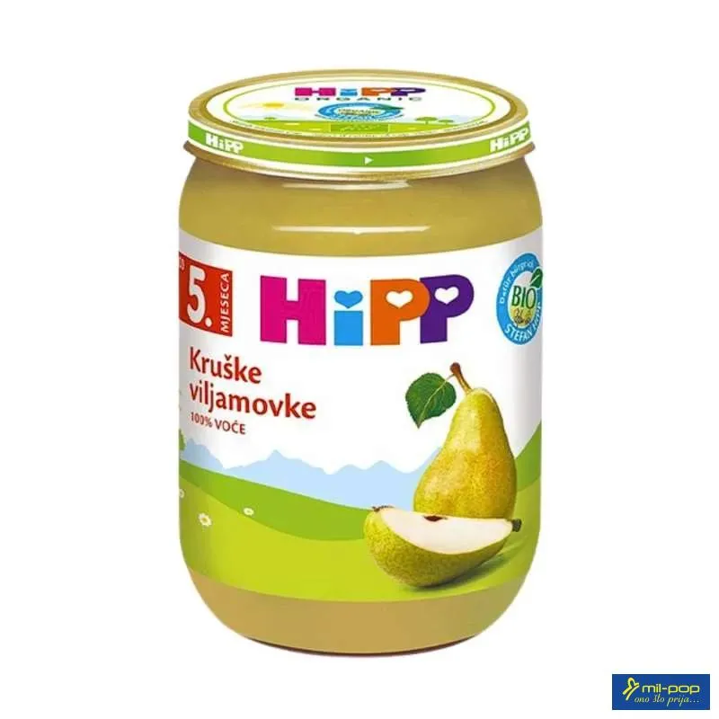 HIPP KAŠICA - KRUŠKA VILJAMOVKA 190G 