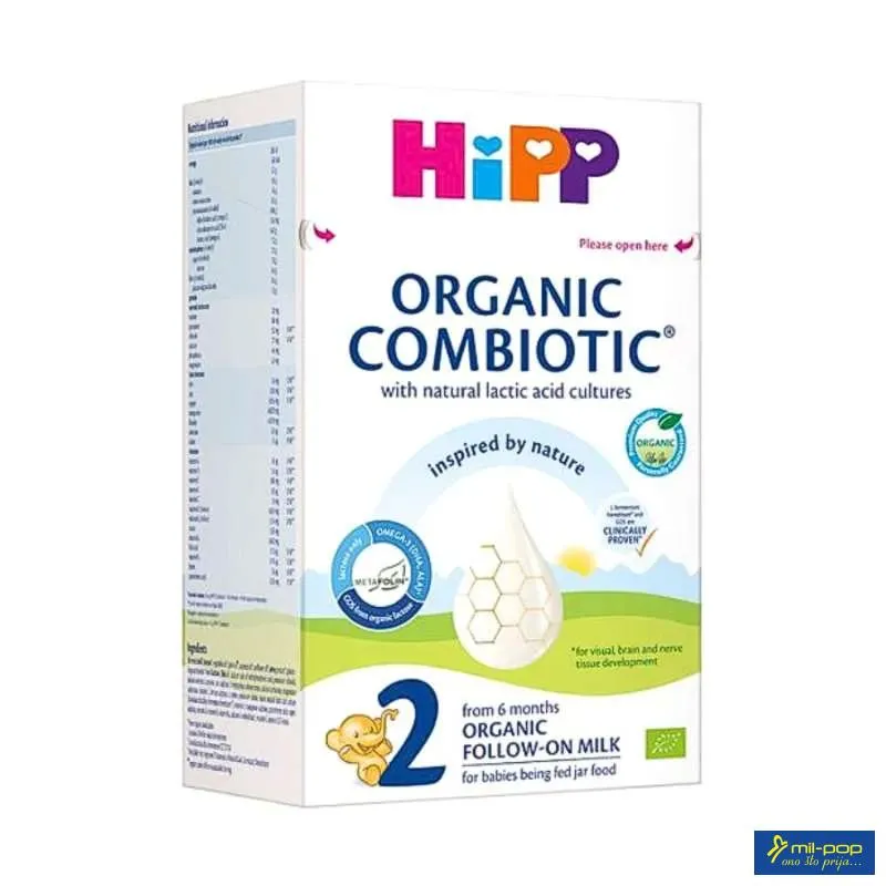 MLIJEKO  HIPP ORGANIC COMBIOTIC 2 - 400G 