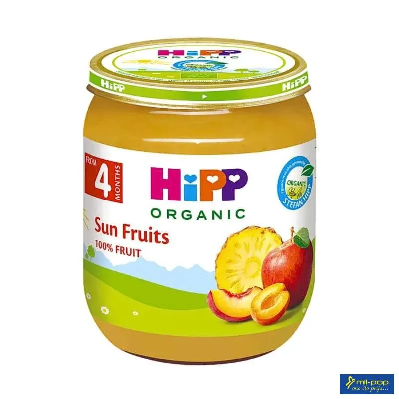 HIPP KAŠICA -SUN FRUITS 125G 