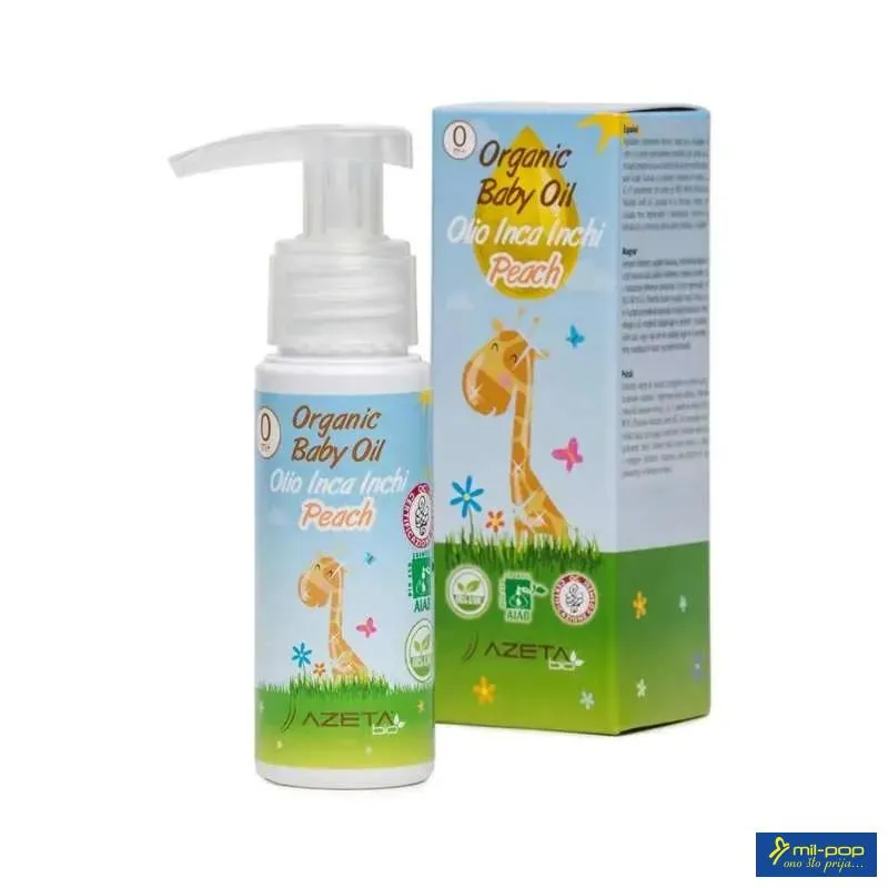 AZETA ORGANSKO ULJE ZA BEBE  BRESKVA  50ML 