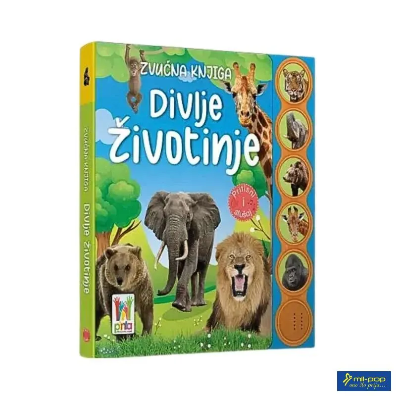 ZVUČNA KNJIGA - DIVLJE ŽIVOTINJE 