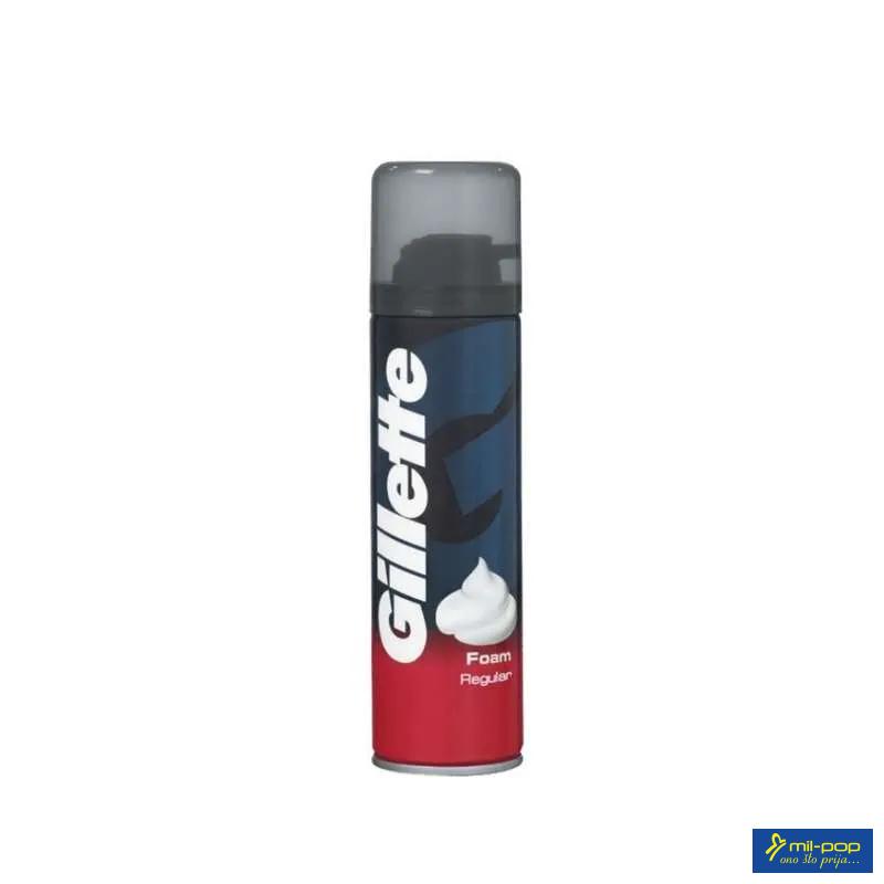 GILLETE PJENA ZA BR.REGULAR 200ML CRVENA
