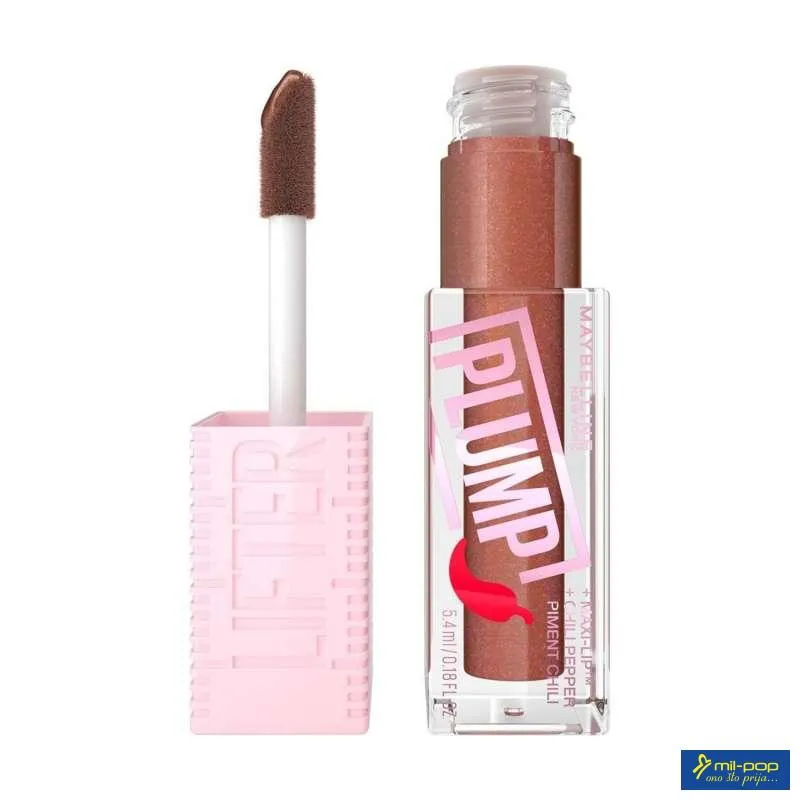 MAYBELLINE SJAJ ZA USNE LIFTER PLUMP  007 COCOA ZING