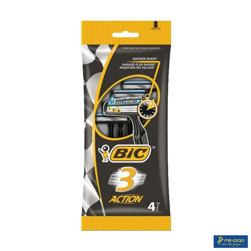 BIC BRIJAC 3 ACTION P4*6566 