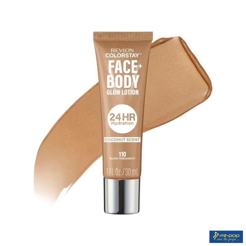 REVLON CS FACE&BODY GLOW LTN GLOW THR IT 