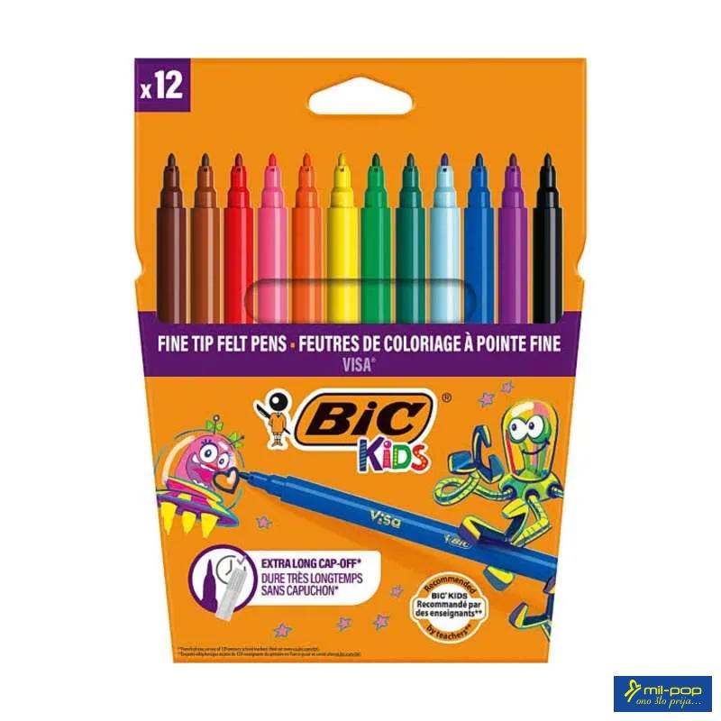 BIC FLOMASTERI VISA KIDS 12/1 