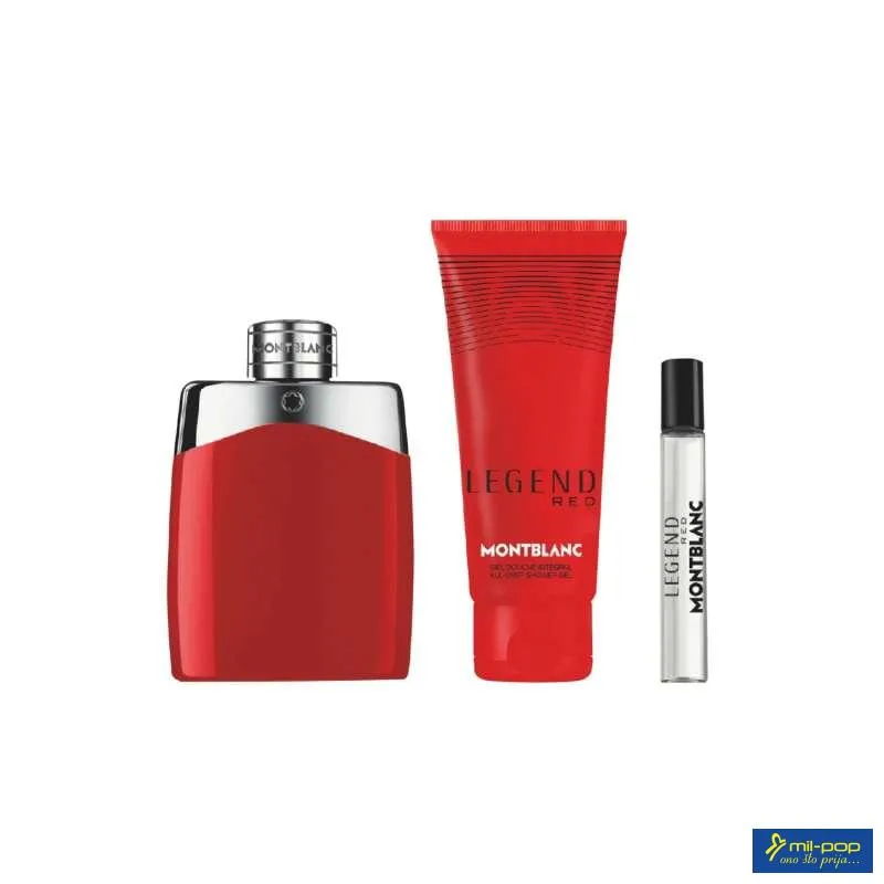 MONTBLANC LEGEND RED (M)SET EDP 100ml+EDP7.5ml+SG 100ml 