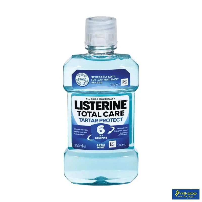 LISTERINE TARTAR PROTECT 250ML - TEČNOST ZA ISPIRANJE USTA 