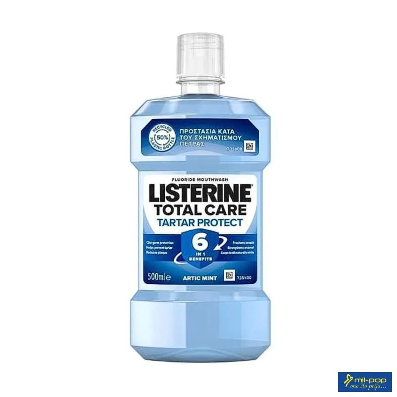 LISTERINE TARTAR PROTECT 500ML - TEČNOST ZA ISPIRANJE USTA 