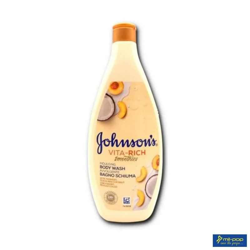 JOHNSONS BW INDULGING-YGHURT&PEACH 750ML 