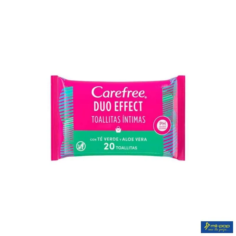 CAREFREE MARAMICE ZA INTIMNU NJEGU 20/1 DUO EFFECT