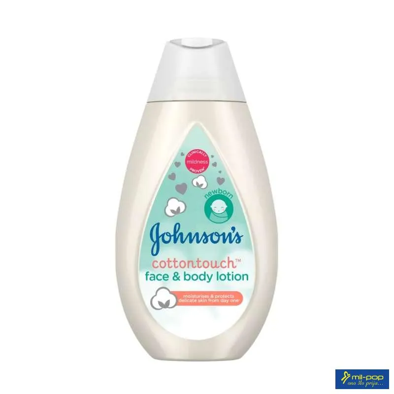 JB LOTION FACE&BODY COTTONTOUCH NEWBORN 300ML NEW - LOSION ZA LICE I TIJELO SA EKSTRAKTIMA PRAVOG PA 