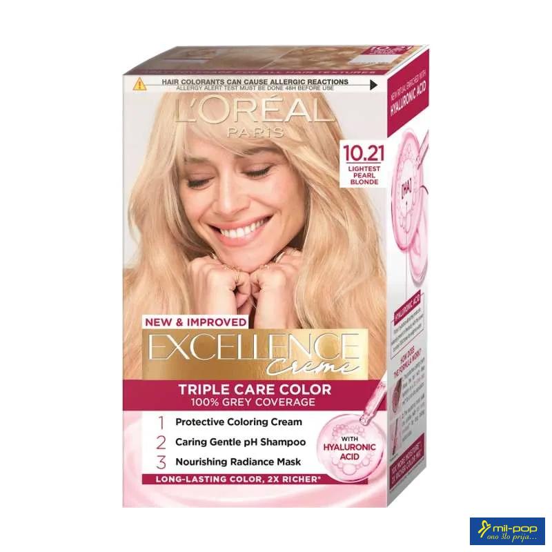 EXCELLENCE 10.21 LIGHTEST PEARL BLONDE 