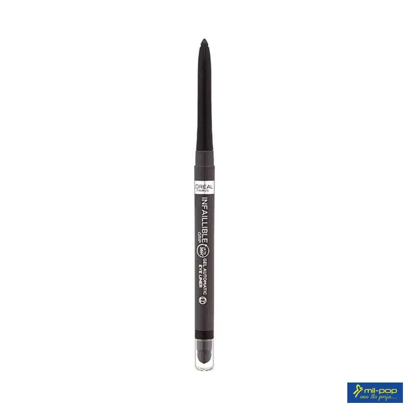 LOREAL INFAILLABLE EYELINER GRIP GEL AUTOMATIC 36H TAUPE GREY 