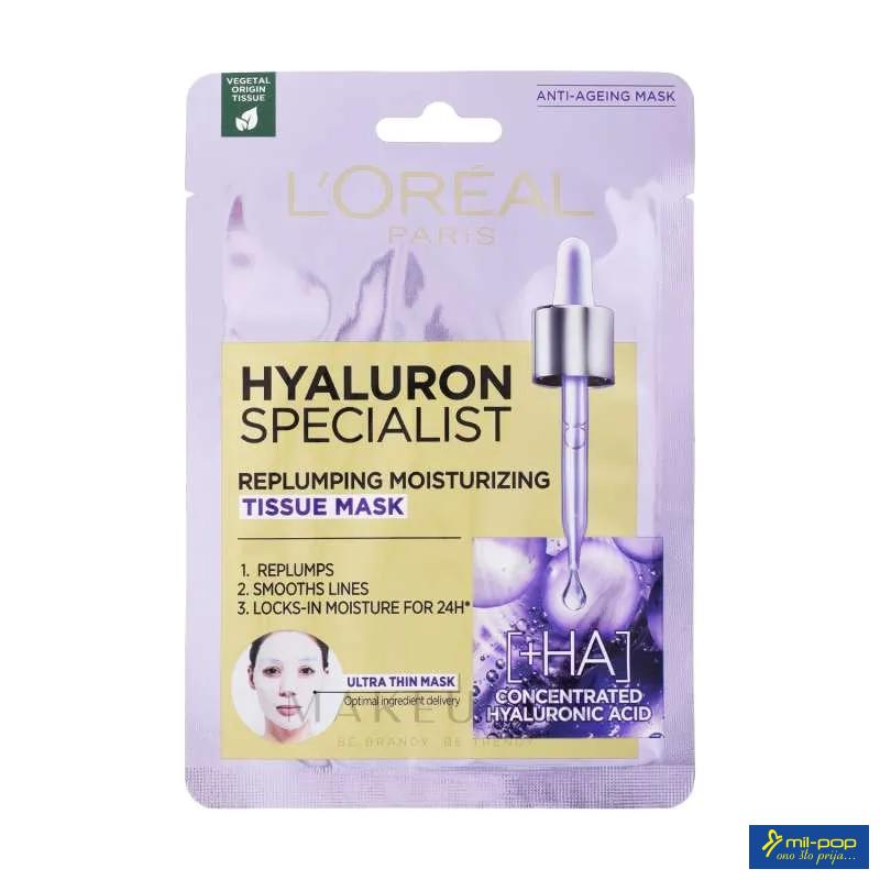 LOR. MASKA ZA LICE HYALURON SPECIALIST TISSUE