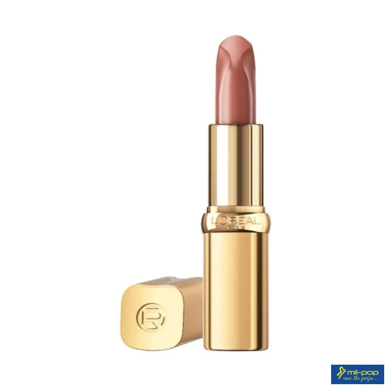 LOREAL RUZ COLOR RICH COLORS OF WORTH 520 LE NUDE DEFIANT LIPSTICK 