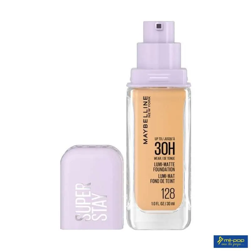MAYBELLINE TEČNI PUDER SUPER STAY LUMI MATTE 128