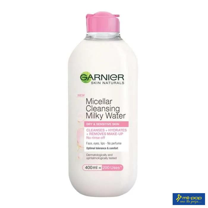 GARNIER MICELLARNO MLIJEKO ZA CISCENJE FOR DRY AND SENSITIVE SKIN 400 ML