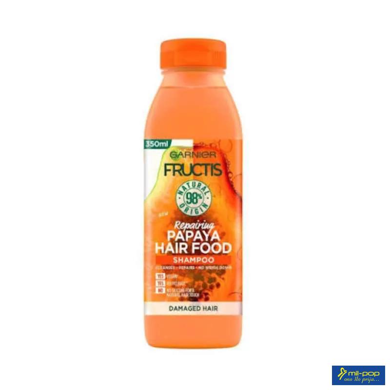FRUCTIS HAIR FOOD SHAMPOO PAPAYA 350ML 