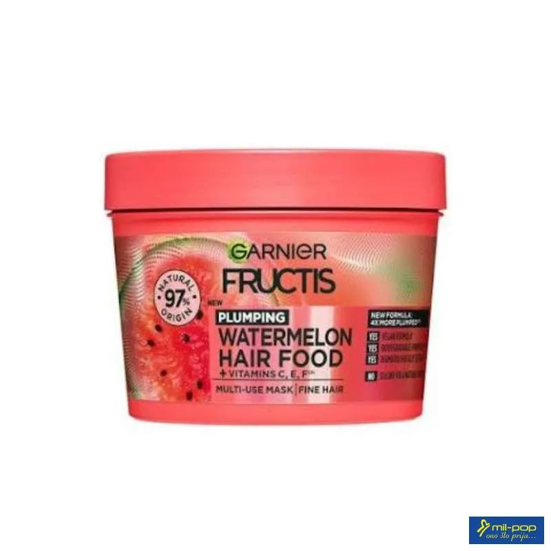 GARNIER MASKA WATERMELON HAIR FOOD 390ML 
