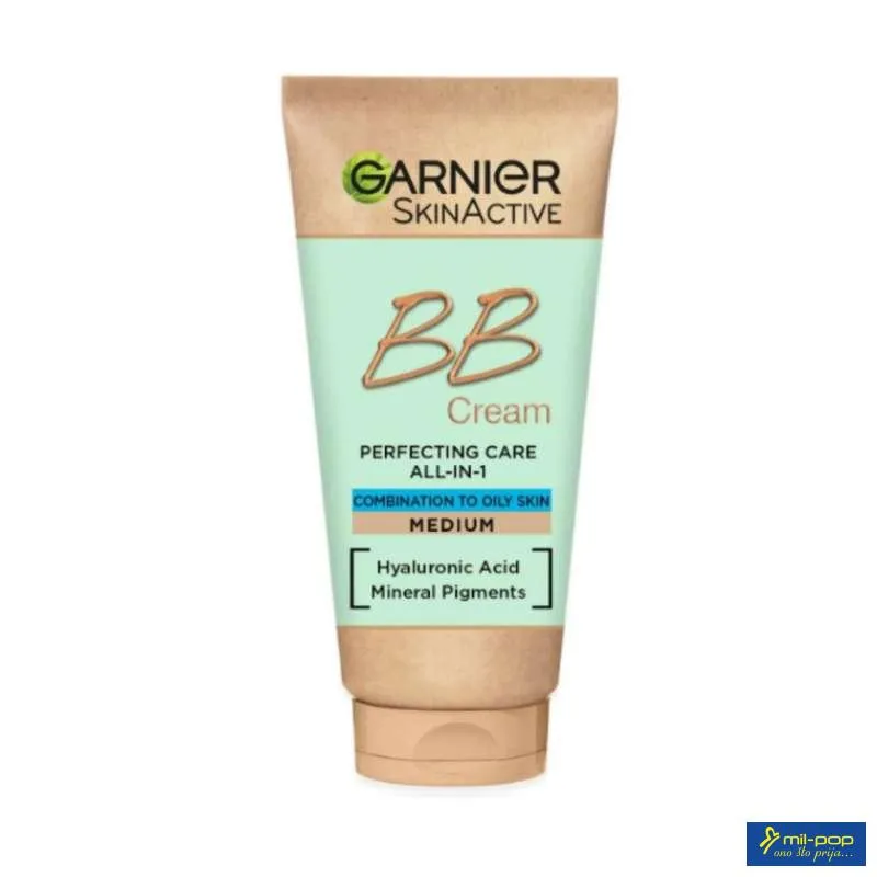 GARNIER BB CREAM FOR OIL AND MIX SKIN MEDIUM 40ML 