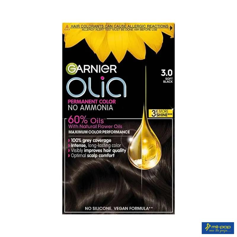 GARNIER OLIA 3.0 SOFT BLACK 