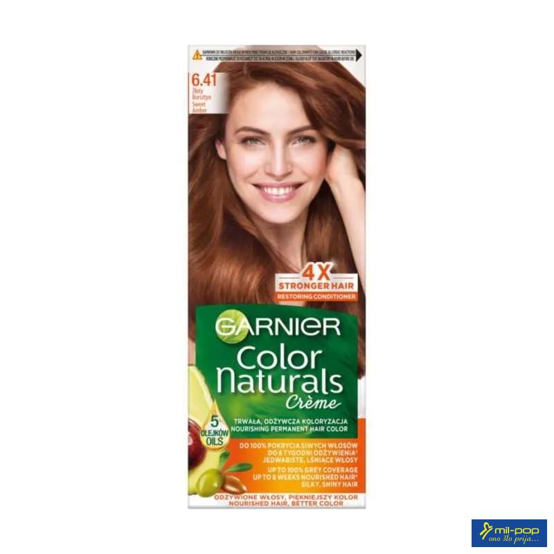 GARNIER FARBA ZA KOSU COLOR NATURALS 6.41 SWEET AMBER