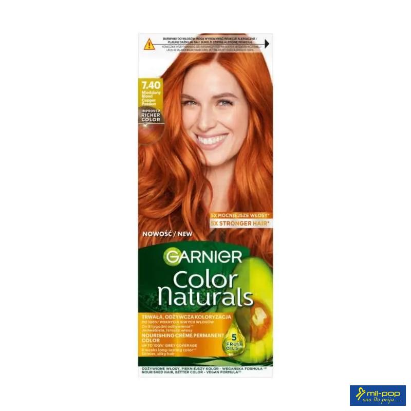 GARNIER FARBA ZA KOSU COLOR NATURALS 7.40 COPPER PASSION