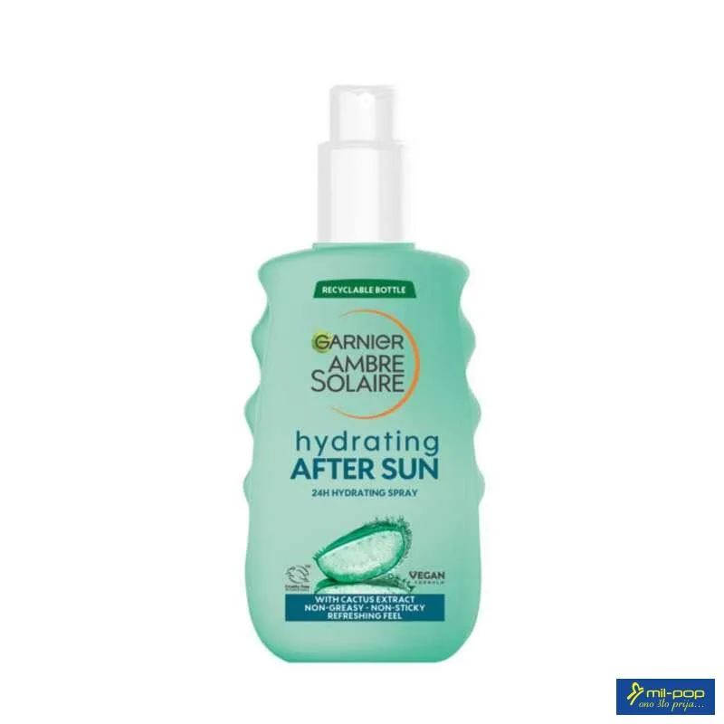 GARNIER ABMRE SOLAIRE AFTER SUN MILK SPRAY 150ML 