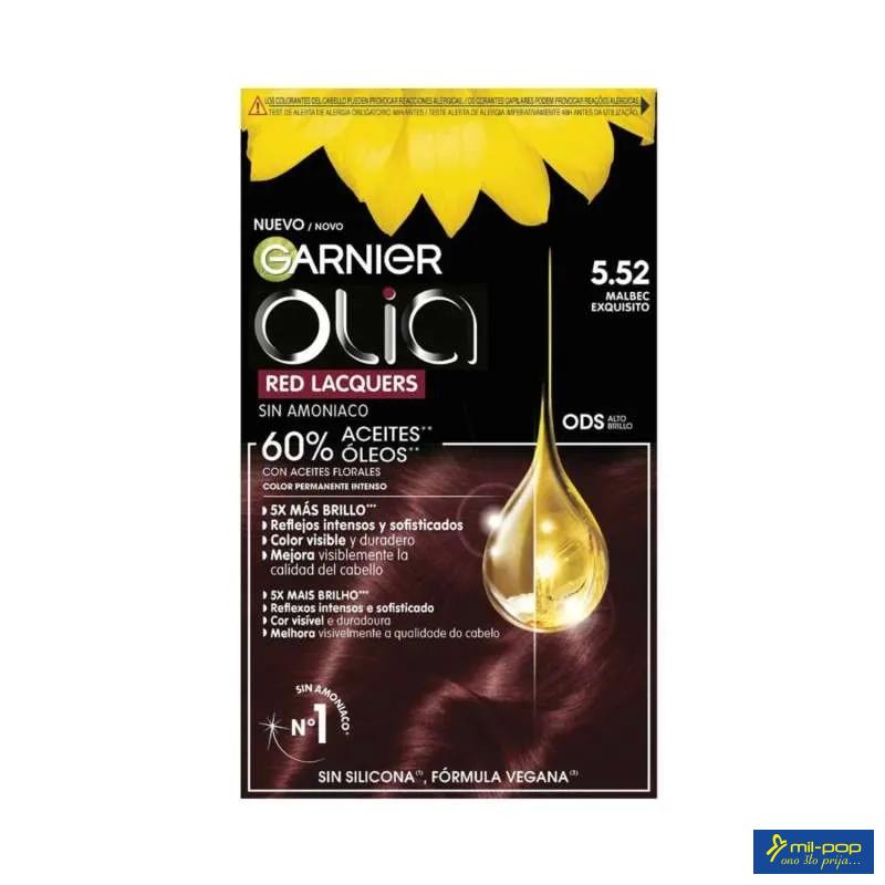 GARNIER OLIA 5.52 GLASSY MERLOT 