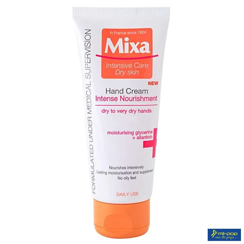 MIXA INTENZIVNA KREMA ZA RUKE ZA SUVU I VRLO SUVU KOZU100ML