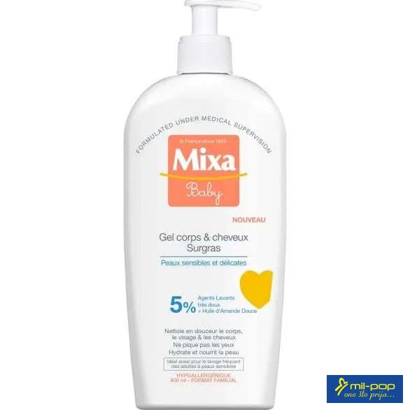 MIXA KUPKA BABY HAIR & BODY 400 ML