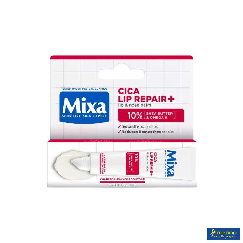 MIXA LIP & NOSE BALM CICA UREA REPAIR 